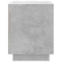 Comodini 2 pz Grigio Cemento 44x35x45 cm in Legno Multistrato