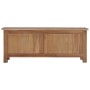 Mobile Porta TV 90x30x35 cm in Legno Massello di Teak
