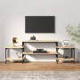 Mobile Porta TV Rovere Sonoma 157x35x52 cm in Legno Multistrato