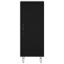 Credenza Nero 34,5x34x90 cm in Legno Multistrato
