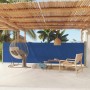 Tenda Laterale Retrattile per Patio 140x600 cm Blu