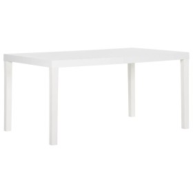 Tavolo da Giardino 150x90x72 cm in PP Bianco