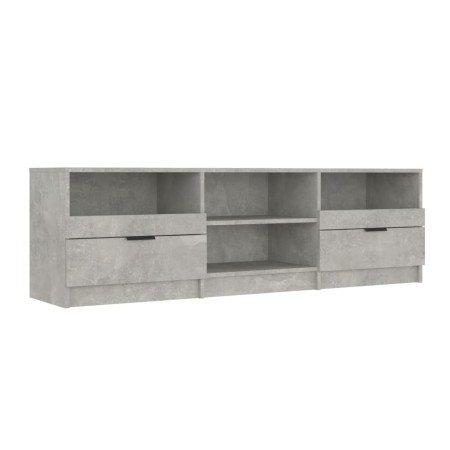 Mobile per TV Grigio Cemento 150x33,5x45cm Legno Ingegnerizzato