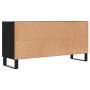 Mobile Porta TV Nero 103,5x30x50 cm in Legno Multistrato