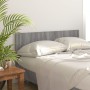 Testiera Letto Grigio Sonoma 160x1,5x80 cm Legno Ingegnerizzato