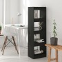 Libreria/Divisorio Nero 40x30x135 cm