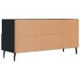 Mobile Porta TV Nero 102x36x50 cm in Legno Multistrato