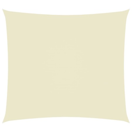 Parasole a Vela Oxford Rettangolare 2,5x3,5 m Crema