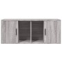 Mobile TV Grigio Sonoma 100x35x40 cm in Legno Multistrato