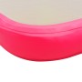 Tappetino Ginnastica Gonfiabile con Pompa 600x100x10cm PVC Rosa