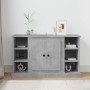 Credenza Grigio Cemento 100x35,5x60 cm in Legno Multistrato