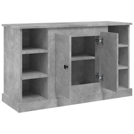 Credenza Grigio Cemento 100x35,5x60 cm in Legno Multistrato