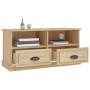 Mobile Porta TV Rovere Sonoma 93x35,5x45cm in Legno Multistrato