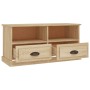 Mobile Porta TV Rovere Sonoma 93x35,5x45cm in Legno Multistrato