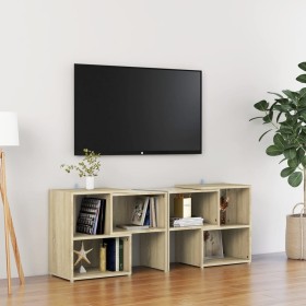 Mobile TV Rovere Sonoma 104x30x52 cm in Legno Multistrato