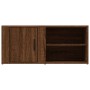 Mobili TV 2pz Rovere Marrone 80x31,5x36 cm in Legno Multistrato