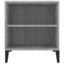 Mobile Porta TV Grigio Sonoma 102x44,5x50 cm Legno Multistrato