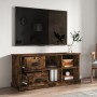 Mobile Porta TV Rovere Fumo 102x35,5x47,5 cm Legno Multistrato