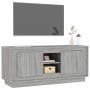 Mobile TV Grigio Sonoma 102x35x45 cm in Legno Multistrato