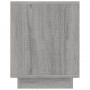 Mobile TV Grigio Sonoma 102x35x45 cm in Legno Multistrato