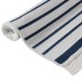 Tappeto Blu Marino 160x230 cm in Cotone