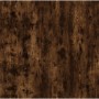 Comodino Rovere Fumo 57x55x36 cm in Legno Multistrato