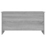 Tavolino Grigio Sonoma 102x55,5x52,5 cm in Legno Multistrato