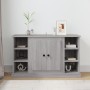 Credenza Grigio Sonoma 100x35,5x60 cm in Legno Multistrato