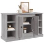 Credenza Grigio Sonoma 100x35,5x60 cm in Legno Multistrato