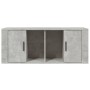 Mobile per TV Grigio Cemento 100x35x40 cm Legno Multistrato