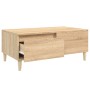 Tavolino Salotto Rovere Sonoma 90x50x36,5 cm Legno Multistrato