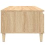 Tavolino Salotto Rovere Sonoma 90x50x36,5 cm Legno Multistrato