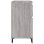 Credenza Grigio Sonoma 60x35x70 cm in Legno Multistrato