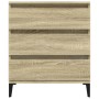 Credenza Rovere Sonoma 60x35x70 cm in Legno Multistrato