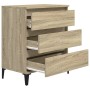 Credenza Rovere Sonoma 60x35x70 cm in Legno Multistrato