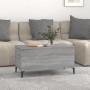 Tavolino Salotto Grigio Sonoma 90x44,5x45 cm Legno Multistrato