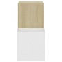 Scarpiera Ingresso Bianco Rovere Sonoma 105x35,5x70 Multistrato