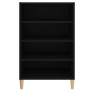 Credenza Nera 57x35x90 cm in Legno Multistrato