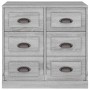 Credenza Grigio Sonoma 70x35,5x67,5 cm in Legno Multistrato