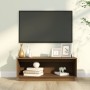 Mobile Porta TV Miele 90x35x35 cm in Legno Massello di Pino