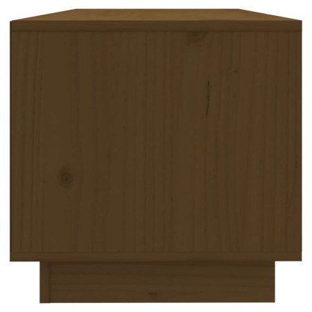 Mobile Porta TV Miele 90x35x35 cm in Legno Massello di Pino