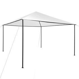 Gazebo da Giardino 4x4x3 m Bianco 180 g/m²