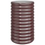 Vaso Giardino Acciaio Verniciato a Polvere 40x40x68 cm Marrone