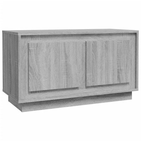 Mobile Porta TV Grigio Sonoma 80x35x45 cm in Legno Multistrato