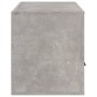 Mobile per TV Grigio Cemento 100x35x40 cm Legno Multistrato