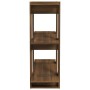 Libreria/Divisorio Rovere Marrone 80x30x87 cm