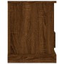 Mobile Porta TV Rovere Marrone 93x35,5x45 cm Legno Multistrato