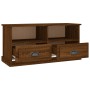 Mobile Porta TV Rovere Marrone 93x35,5x45 cm Legno Multistrato