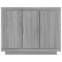 Credenza Grigio Sonoma 92x35x75 cm in Legno Multistrato