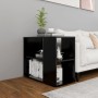 Credenza Nera 60x30x50 cm in Legno Multistrato